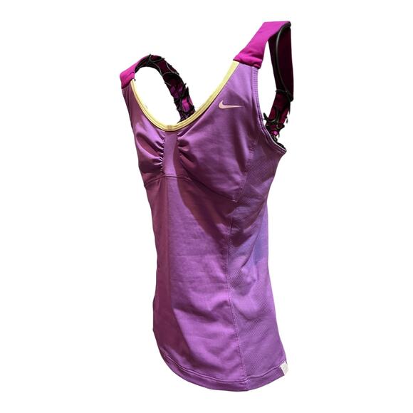 Lot of 3 Purple Athletic Shirts Nike & other Women’s Size Small Workout Tops - Picture 4 of 7
